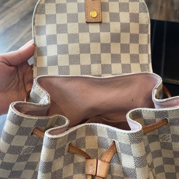 Louis Vuitton Damier Azur Sperone Backpack AUTHENTIC! - Picture 6 of 15